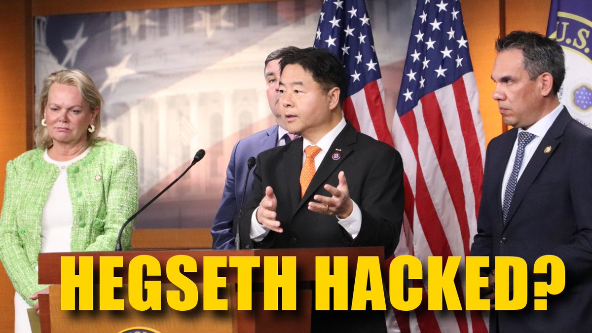 Secretary Hegseth’s phone number was found all over the internet. Hackers could have surveilled his phone and gotten sensitive information. It’s time for him to resign. Hope his makeup studio is going well though.