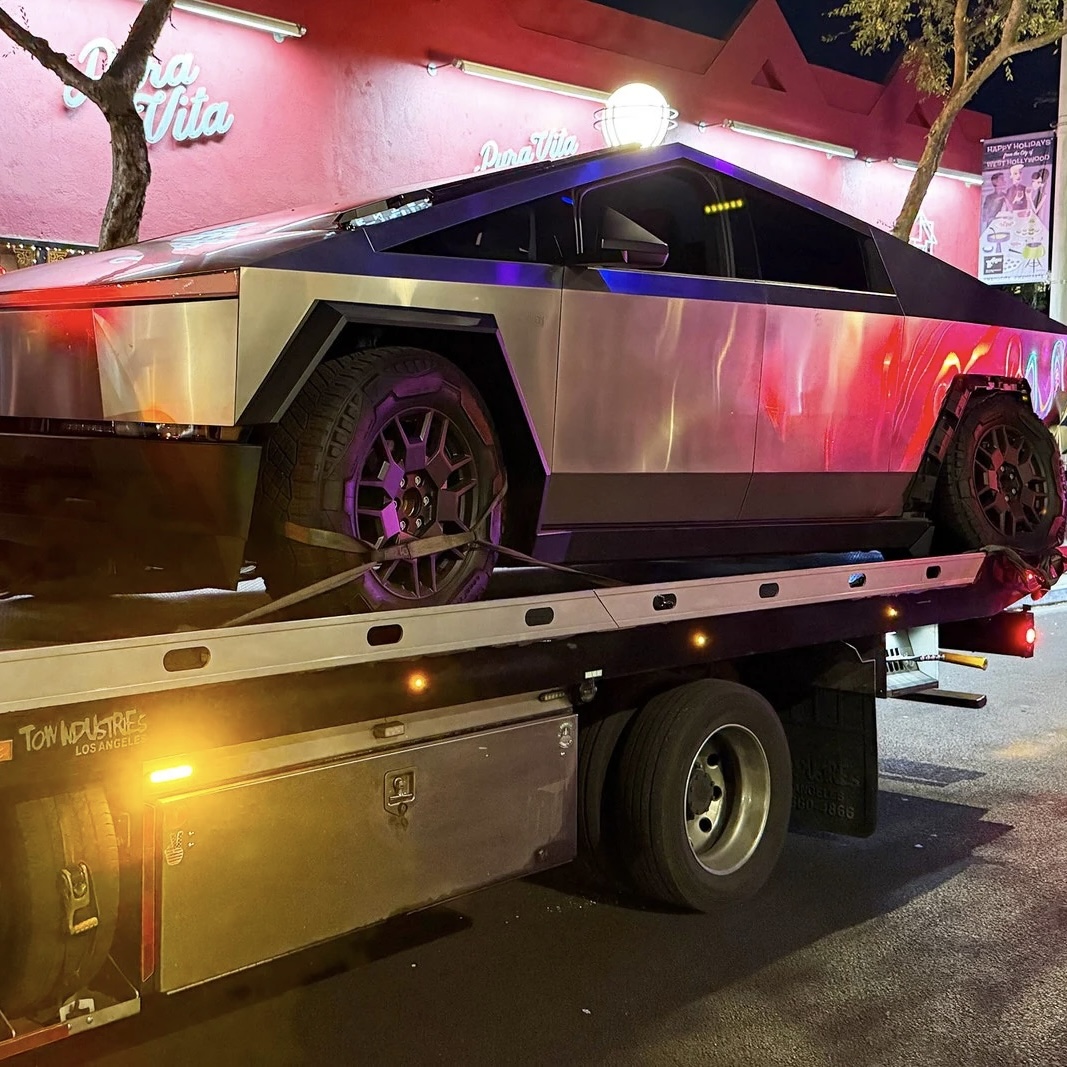 We had to sell our $100k Cybertruck for just $8k after it was hit by a compact car We explain why on the latest CarCast 👇🔉