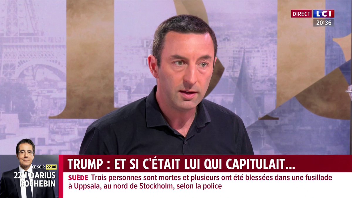 🔴 Xavier Tytelman (Xavier Tytelman), ancien aviateur militaire, invité de Darius Rochebin 🗣️ Guerre en Ukraine : "Enfin Donald Trump se rend compte que Poutine ne veut pas la paix et n'accepte pas les cessez-le-feu qu'il propose (...) Poutine ment depuis le début."