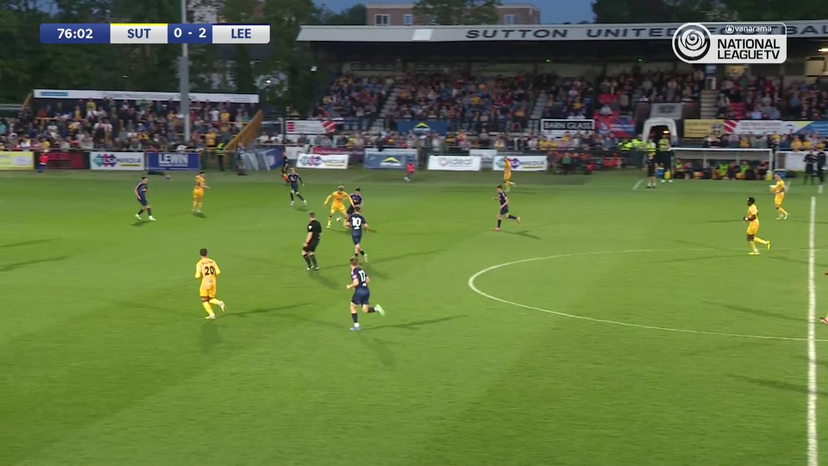 GOAL! Sutton United FC have one back in the National League Cup final Lewis Simper with the goal ⚽️