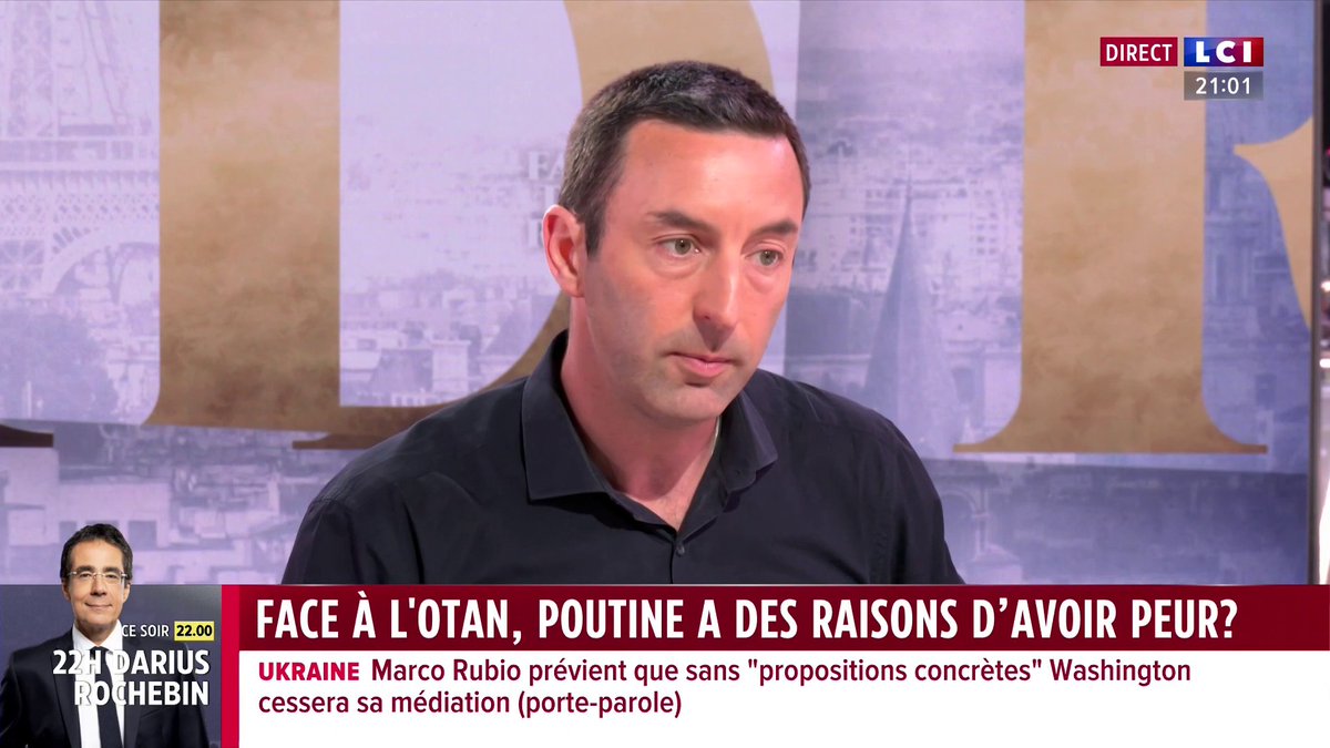 🔴 Xavier Tytelman (Xavier Tytelman), ancien aviateur militaire, invité de Darius Rochebin 🗣️ "La paranoïa est certaine du côté russe et systématiquement ils cherchent à se défendre en attaquant leurs voisins et en s'étendant."