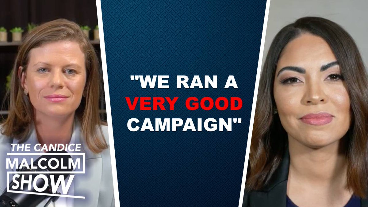 Ana Poilievre speaks with Juno News’ Candice Malcolm on election night (Anaida Poilievre)