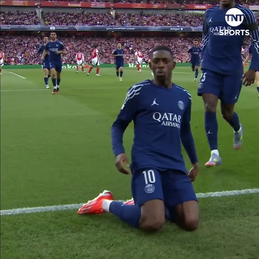 🎥 HIGHLIGHTS: Impressive PSG claim first-leg advantage after early Dembele strike 😮‍💨