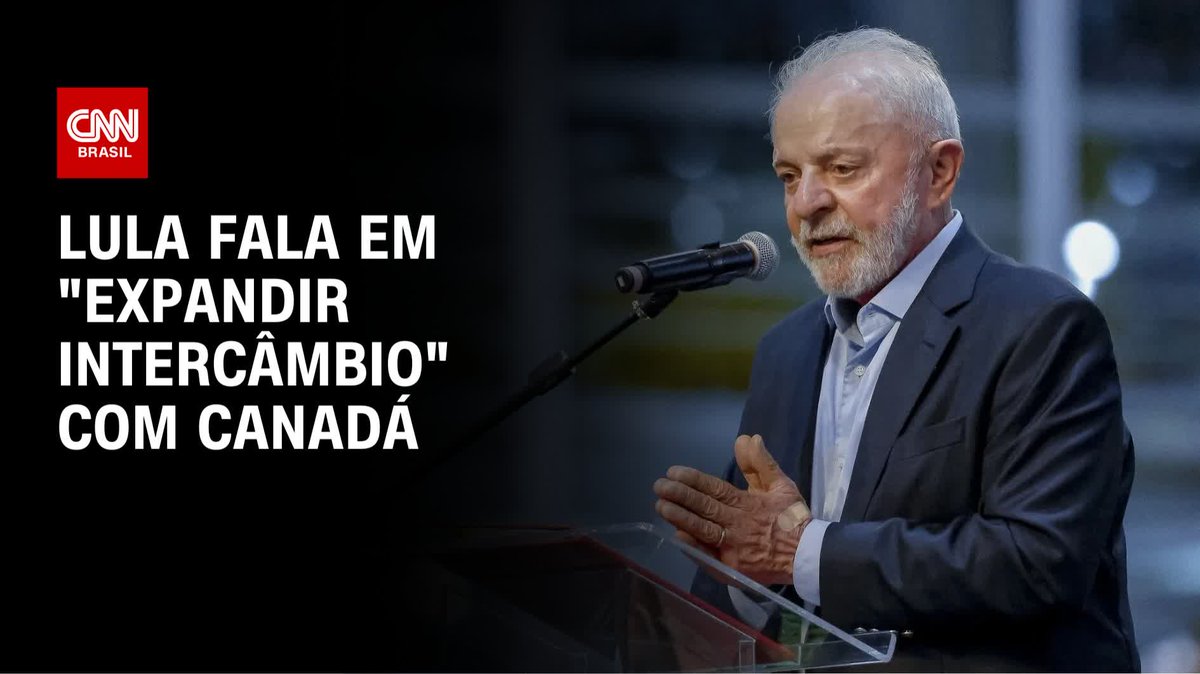 LULA TEM INTERESSE EM RECEBER O CANADÁ NO MERCOSUL. DAQUI A POUCO O CANADÁ PODE ENTRAR ATÉ NO BRICS.