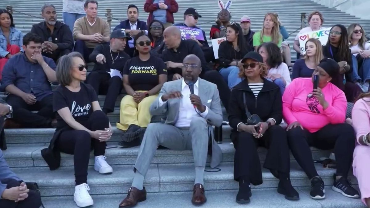 🔥 Reverend Raphael Warnock: Jesus is the biggest victim of identity theft in the United States of America.