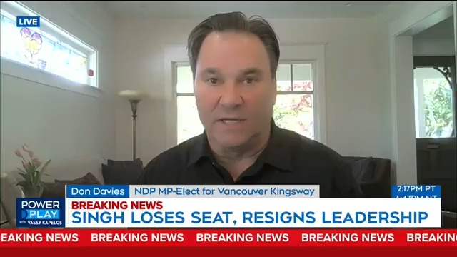 WATCH: "Everything's negotiable in politics, and one thing that I'm already thinking about is official party status." Don Davies, one of only seven NDP MPs elected, says his party will bring a proposal to Parliament to keep official party status. #cdnpoli #ctvpp More: