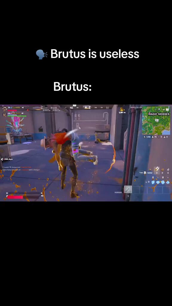 Brutus is so useless, Brutus: 😭🙏