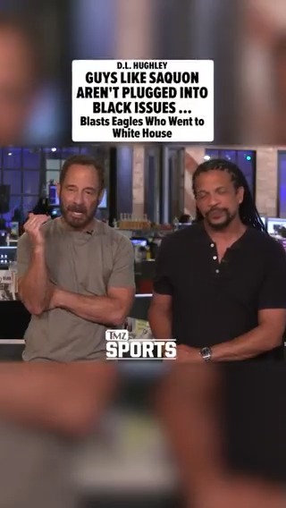 D.L. Hughley says any Black person who visits President Donald Trump in the White House doesn't understand or care about Black issues ... specifically tearing into Saquon Barkley for going with the Eagles to the president's residence. Read the full story: