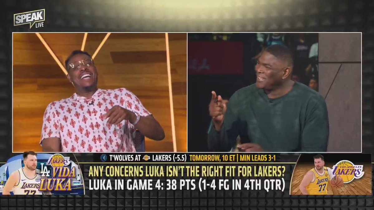Is Luka the right fit for the Lakers? Paul Pierce wouldn't let @Keyshawn finish his answer 😂