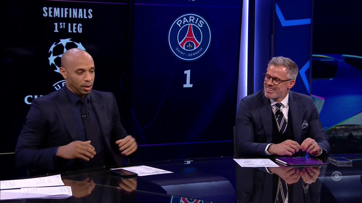 Some... interesting French skills from Jamie Carragher and Micah Richards 😂