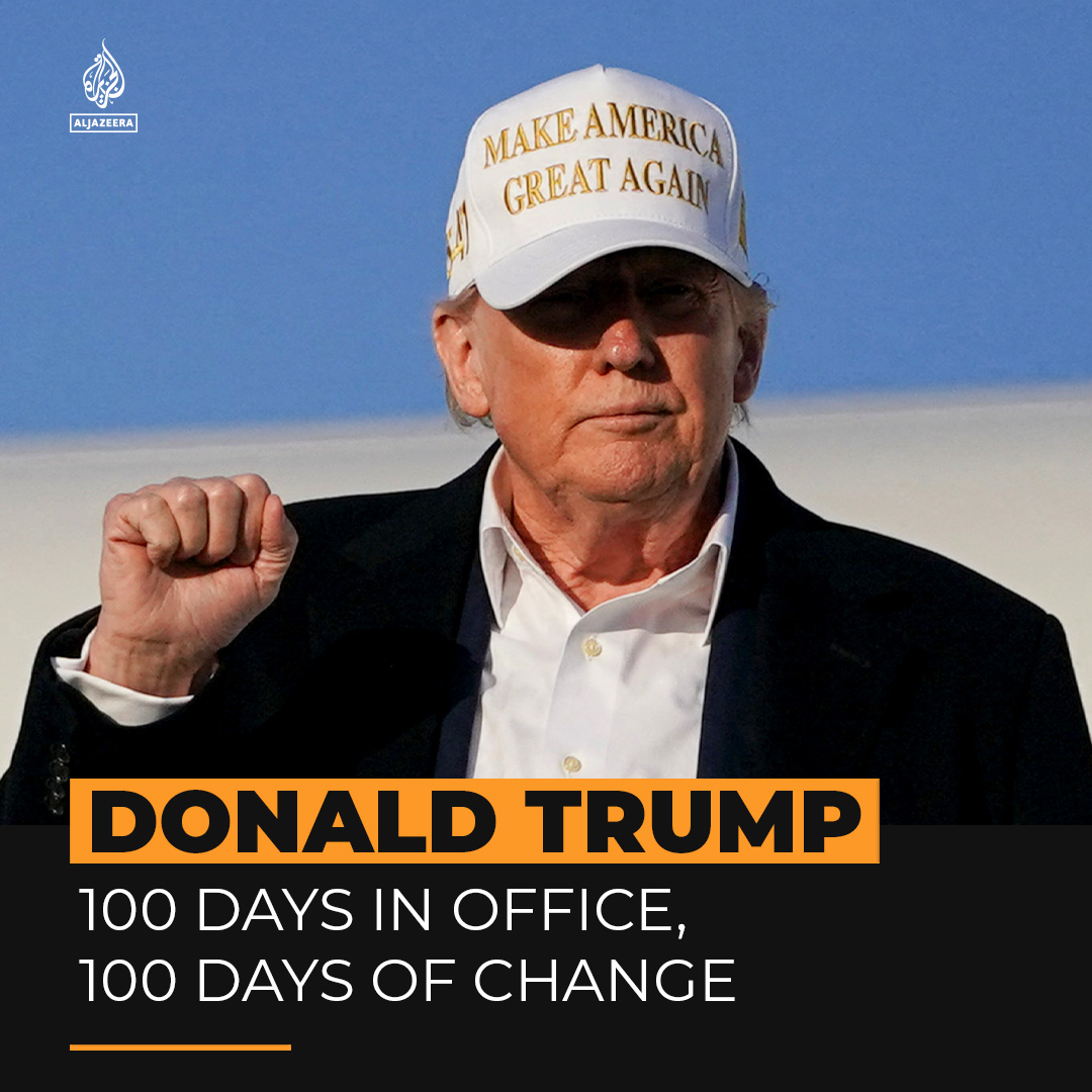 From tariffs and trade to immigration and foreign policy, it’s been a chaotic first 100 days in office for Donald Trump. Here’s how it's played out.