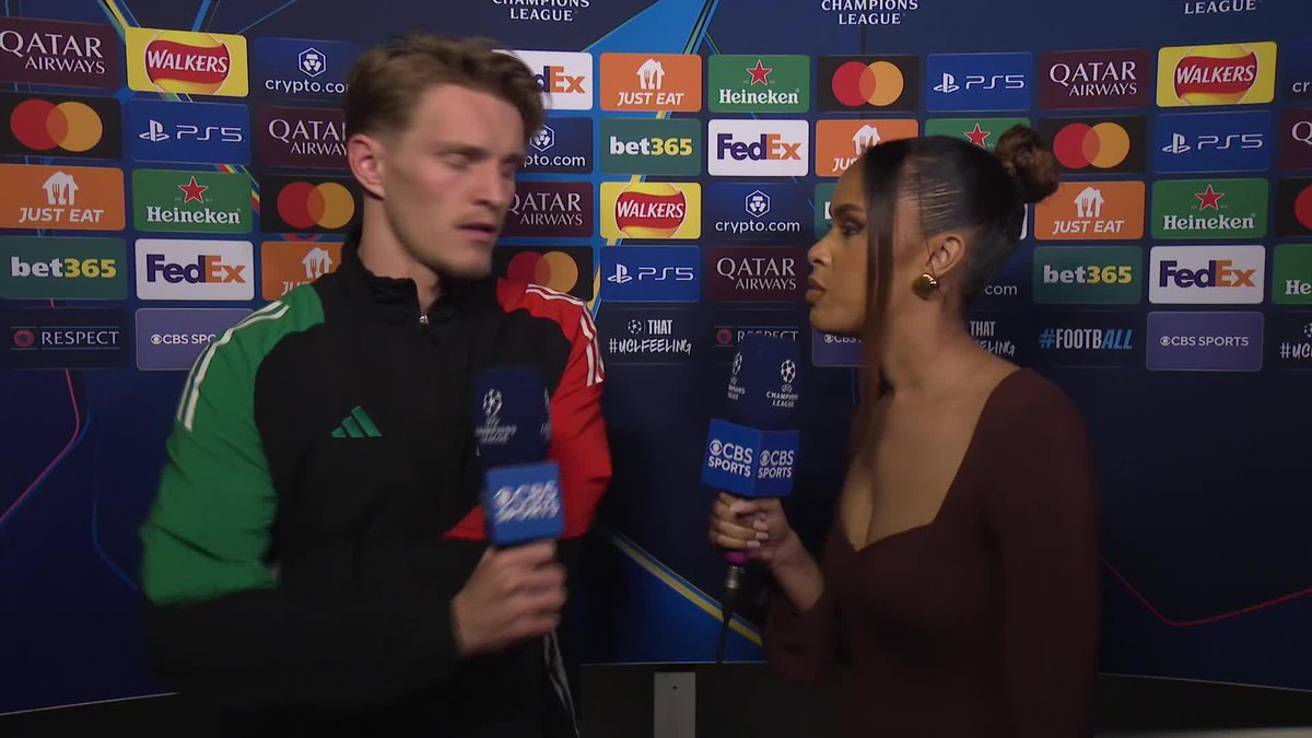 “We have to take the lesson from today… and make sure we bounce back in the second leg.” Martin Ødegaard is confident Arsenal can turn it around at Parc des Princes for the second leg 🔴