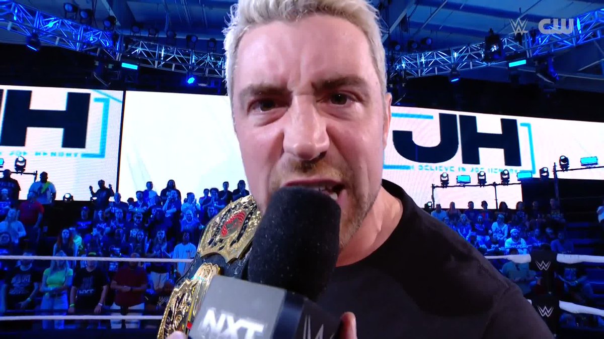 "You just crossed the line!" Joe Hendry is feeling some type of way after Trick Williams' attack at #TNARebellion... 😲 #WWENXT