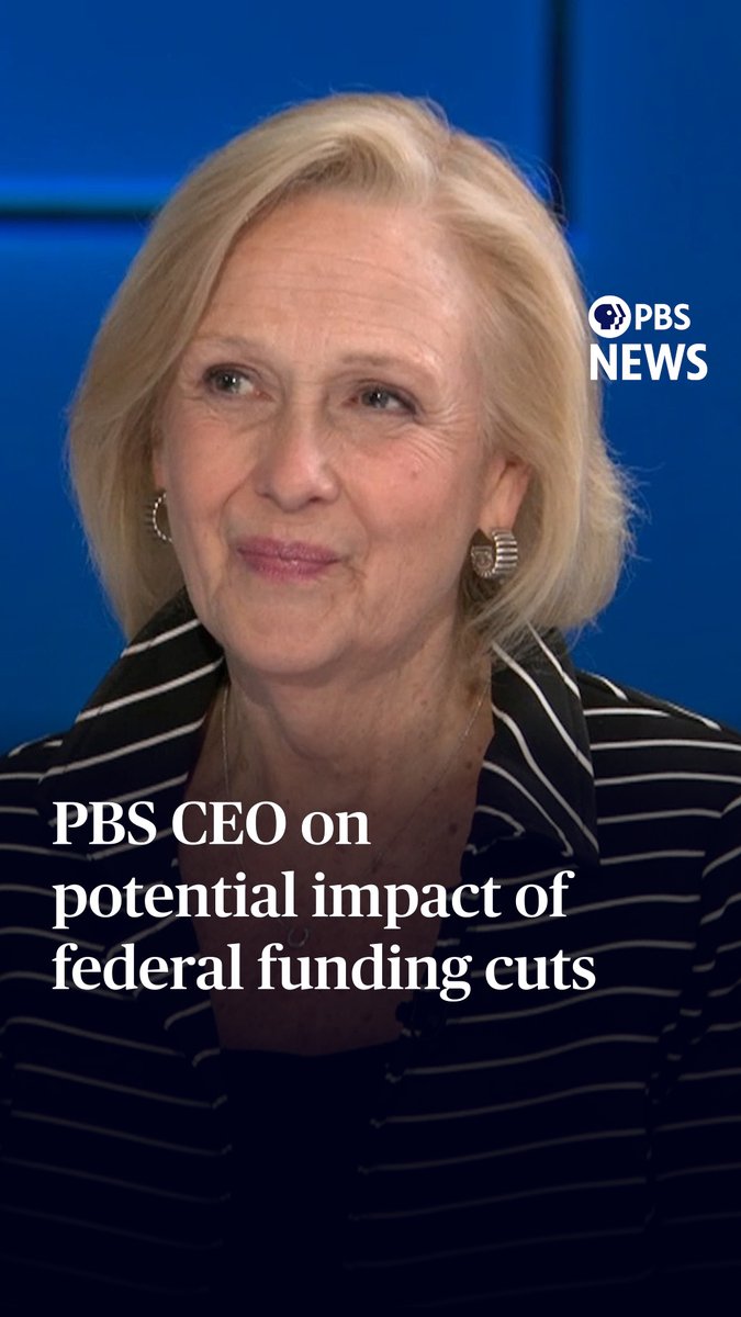 The Trump administration is expected to ask Congress to rescind more than $1 billion of funding from the Corporation for Public Broadcasting, the congressionally created body through which NPR and PBS get federal funding, including the PBS News Hour. The CPB is also suing the administration, saying it illegally fired three members of the board. Amna Nawaz discussed more with PBS CEO Paula Kerger.
