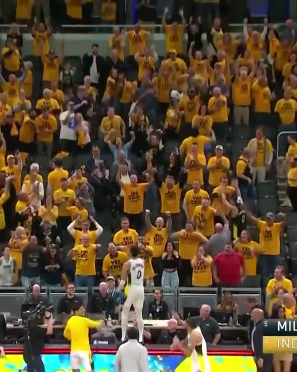 HALIBURTON GETS IT TO GO IN OVERTIME 😱 PACERS ELIMINATE THE BUCKS‼️