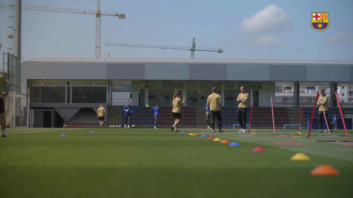 Our final workout before #BarçaInter in the UEFA Champions League semifinals! 💪