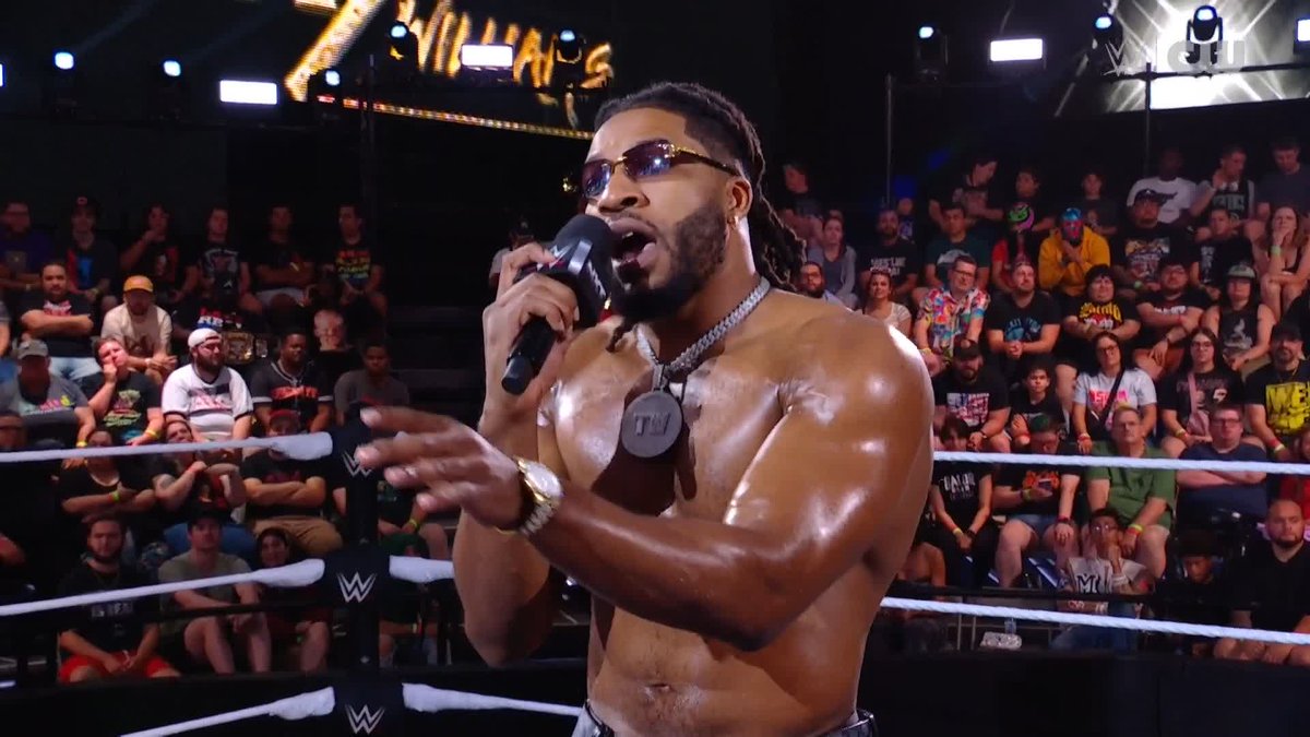 Hollywood Trick? 🤔 Trick Williams says he's shooting for the top and Joe Hendry just isn't on his level... #WWENXT