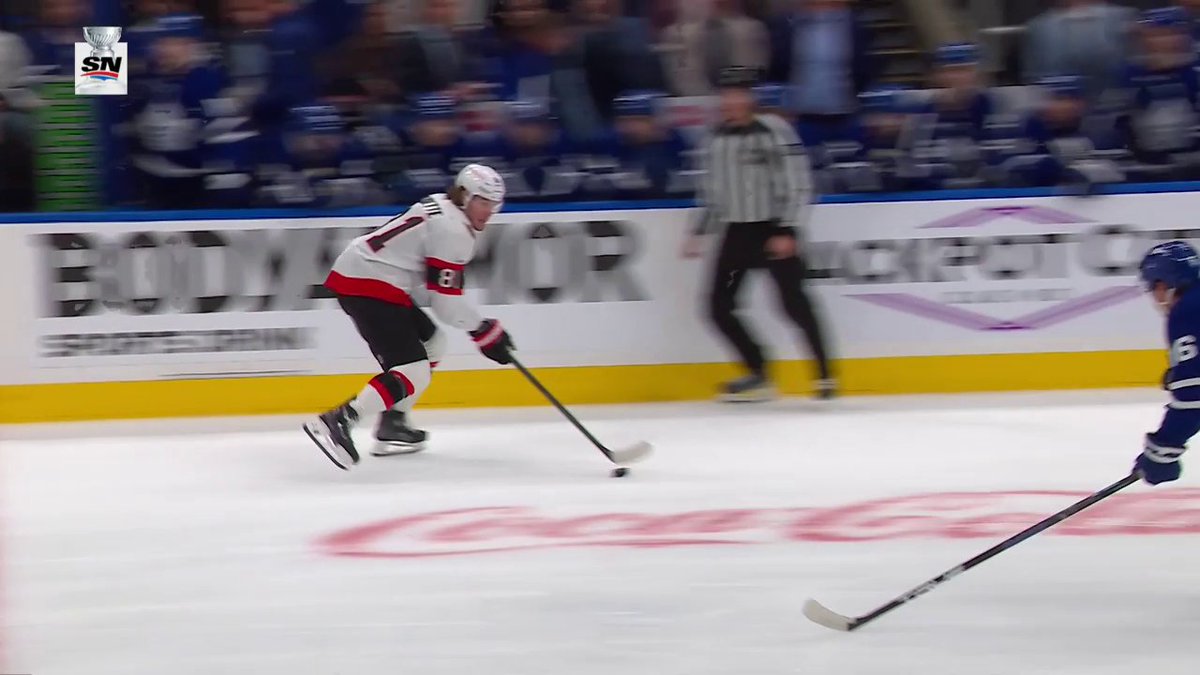 HERE COME THE SENS 🔴⚫ They take a 2-0 lead in the third! #StanleyCup 🇺🇸: ESPN ➡️ 🇨🇦: Sportsnet or stream on Sportsnet+ ➡️