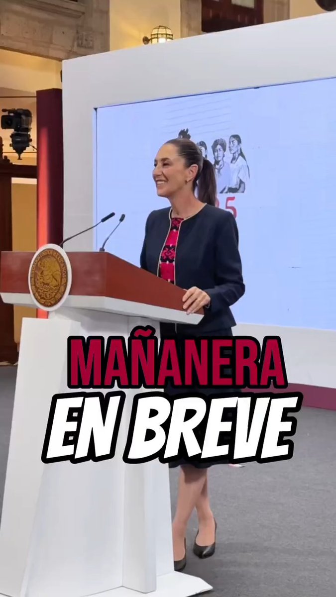 La #MañaneraEnBreve de la presidenta Claudia Sheinbaum Pardo: 🏥 Nueva Unidad de Salud IMSS-Bienestar en Oaxaca. 🩺 Sarampión: La mejor forma de prevenir es vacunarse. 💉 Primera Semana Nacional de Vacunación 2025.