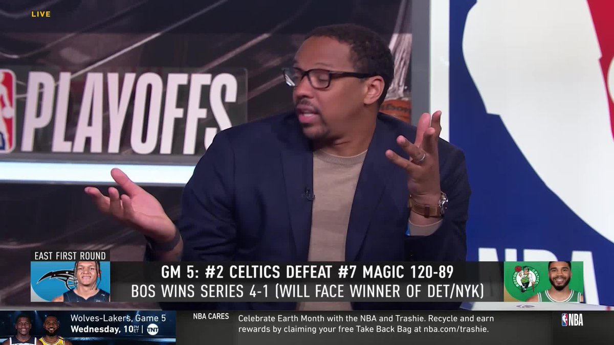 "In every young team, there comes a point where talent meets expectation meet" 🗣️ Channing Frye spoke on the state of the Orlando Magic after their #NBAPlayoffs exit
