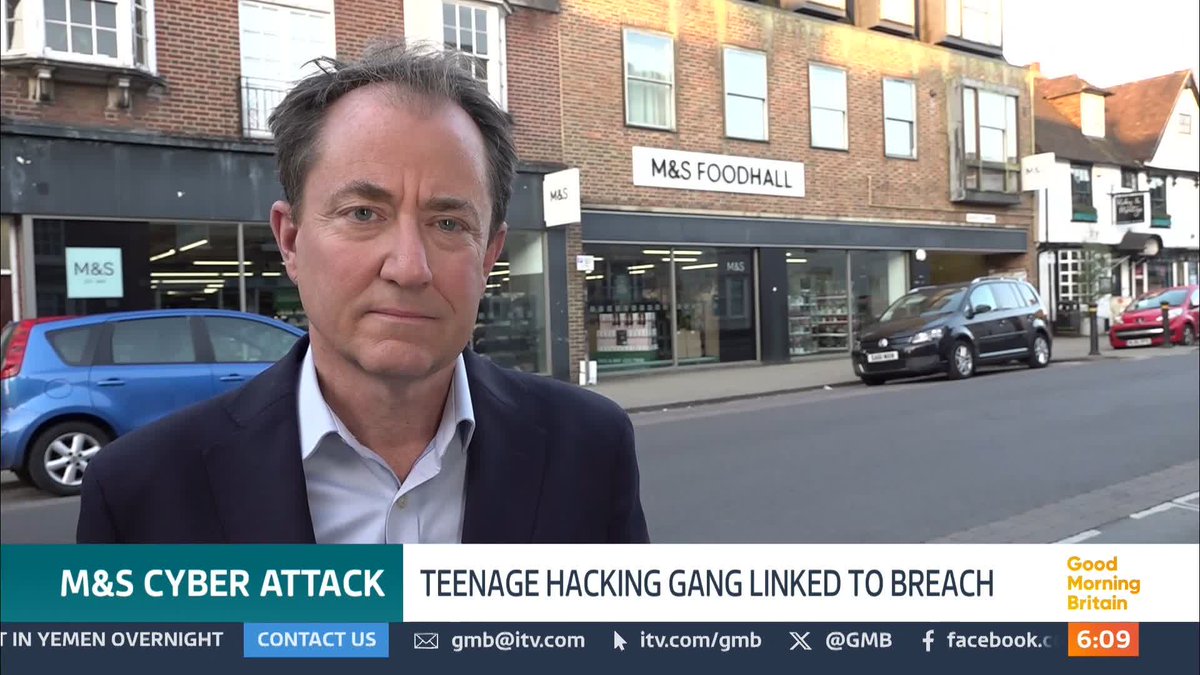 The major cyber attack on Marks and Spencer has been reportedly linked to a notorious teenage hacking gang. The group, known as 'Scattered Spider', has previously targeted major US companies, including MGM Resorts and Caesars Casino. Richard Gaisford has the latest.