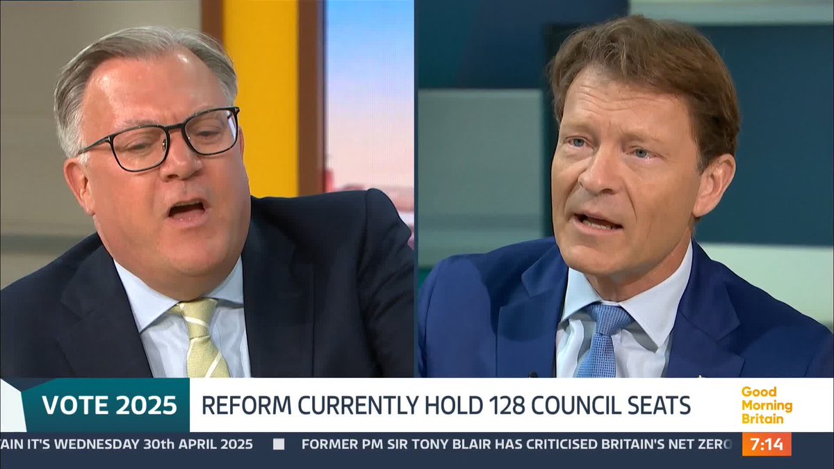'Are you basically a better version of the Conservative party?' Ed Balls asks Deputy Leader of Reform UK, Richard Tice MP 🇬🇧.