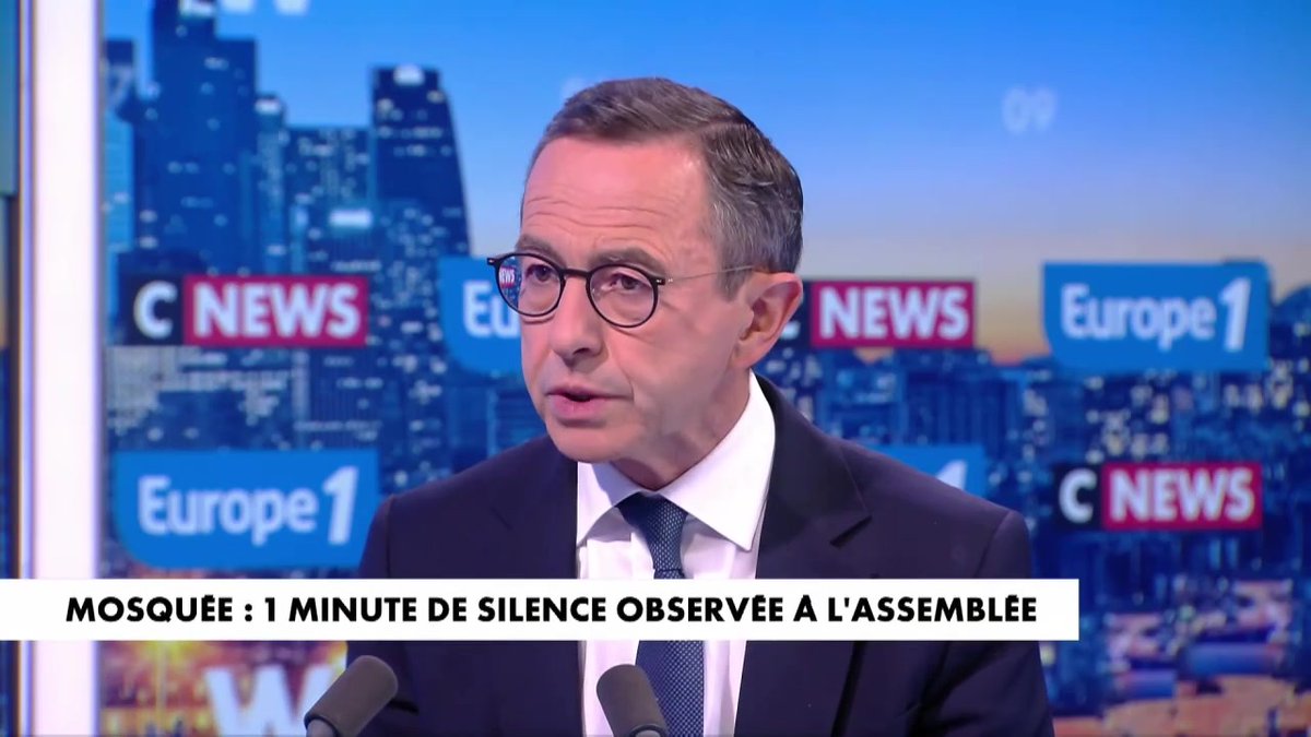 "Je crains qu'il y ait des arrières-pensées électoralistes derrière les larmes de Monsieur Mélenchon" déclare Bruno Retailleau #LaGrandeITW #Europe1