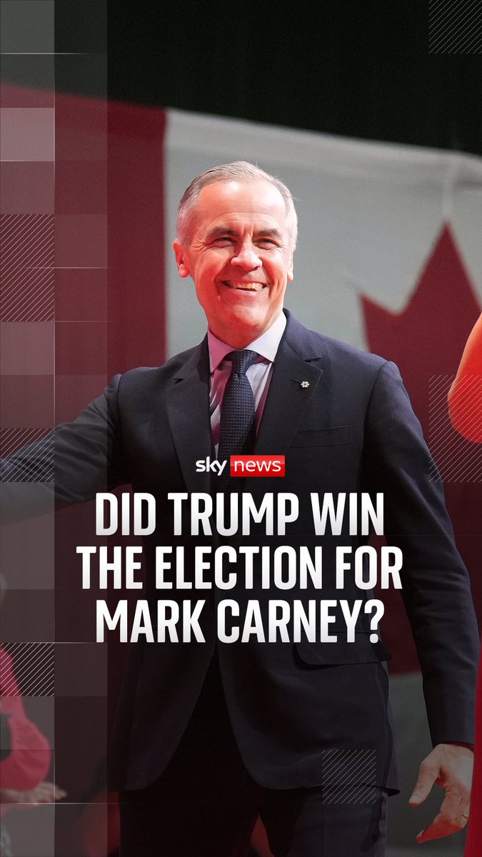 Mark Carney's Liberals have won the Canadian election. The party was behind in the polls just before Trudeau was replaced as leader and Trump soured relations with Canada. So did Trump win the election for Carney? Niall Paterson and Ed Conway discuss