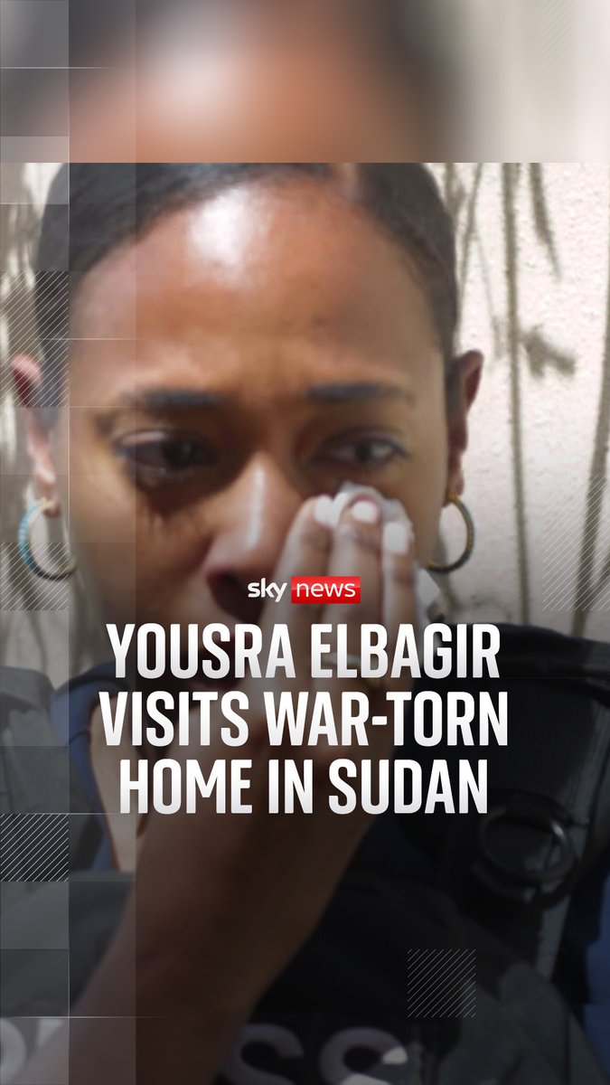 Sky News correspondent Yousra Elbagir has returned to her childhood home in Khartoum after two years of war in Sudan. The house was left for ruin by paramilitary troops Full eyewitness report ➡️