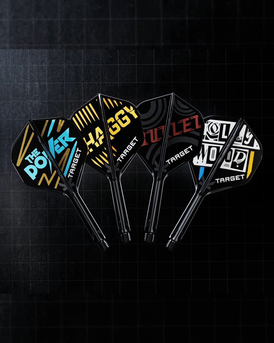 New player K-Flex are here! ⚡ Phil Taylor 🌴 Chris Dobey 🔴 Stephen Bunting 🐝 Scott Williams Which ones are you going for? #TeamTarget #AprilDrop25