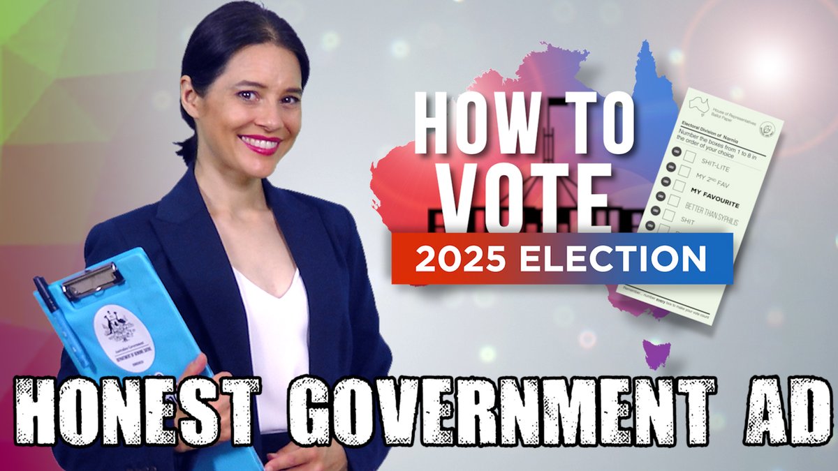 Every election, we've made a video to help Aussie voters understand how our (fkn awesome) preferential voting system works. This one's for the 2025 election. Good luck Australia! 💛#auspol (In case it needs to be said: this is satire, NOT official electoral advice!)