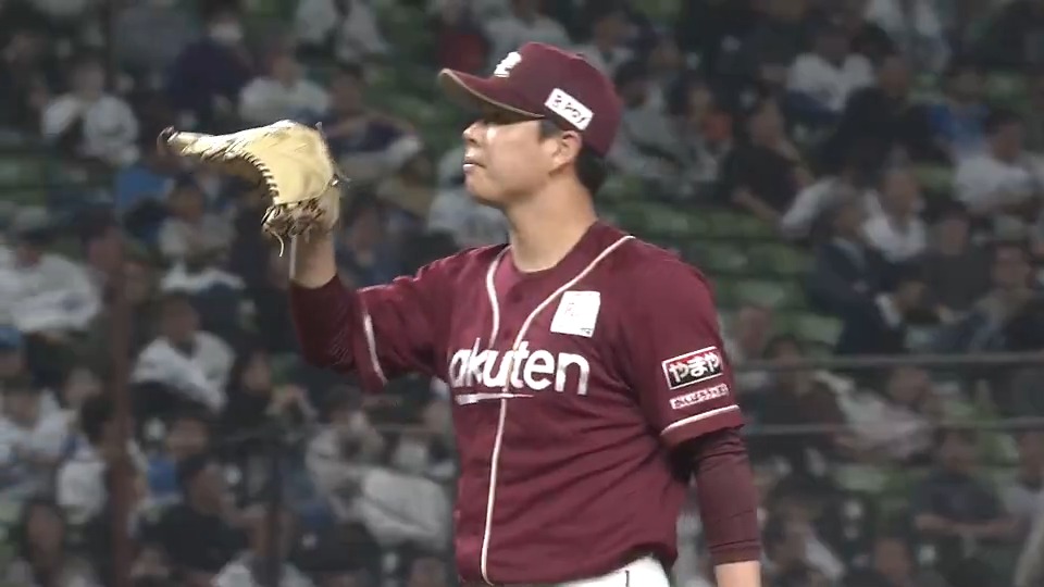 【1回裏：L 2-0 E 】 #藤井聖 選手がピッチャーゴロを冷静にさばき、ダブルプレー!! 追加点は許さない！ #RakutenEagles #キ！