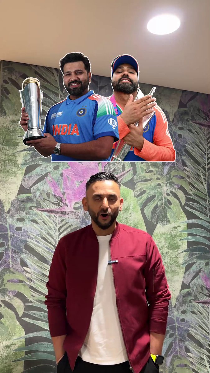 How would you introduce birthday boy Rohit Sharma? 🎙️