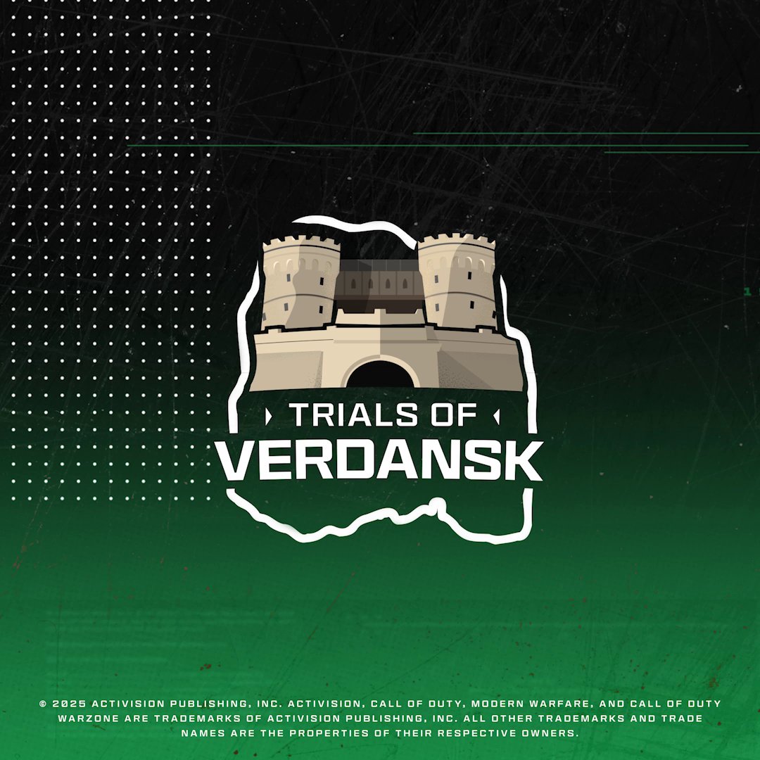🪂 Welcome to Trials of Verdansk 🪂 👥 120 creators from Europe and the Middle East 🏆 €50,000 Prize Pool 📅 5th - 7th May 📺