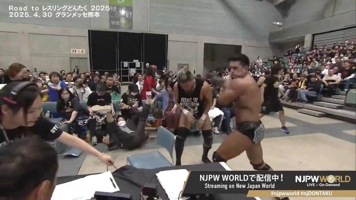 .🇮🇹ミラノコレクションA.T.🇯🇵 😂😂😂😂😂 Sign up Now &amp; Stay tuned to #NJPW #njpwworld #njDONTAKU