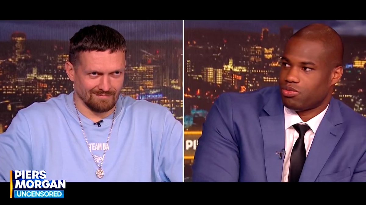 Before fists fly in the ring, Oleksandr Usyk & Daniel Dubois come face-to-face in the most Uncensored arena of all - dropping this Friday. An undisputed champion will be crowned at Wembley Stadium, July 19th. 📺 Piers Morgan | @queensberry | DAZN Boxing