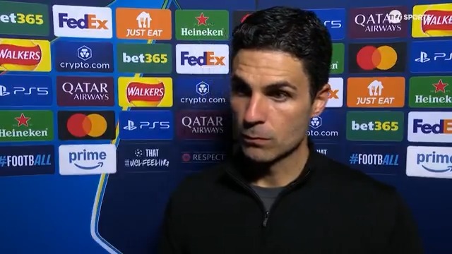 "They have to be relieved we didn't score two or three." Mikel Arteta reflects on a game of fine margins against PSG in the opening leg of the Champions League semi-finals. 🤏 🎙 Jules Breach