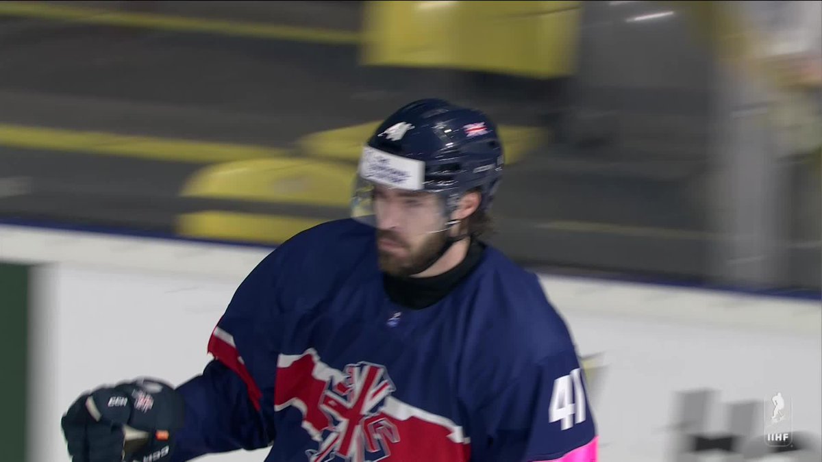 Josh Batch with a massive goal! 🔥 Team GB Ice Hockey are back on level terms and now searching for a winner 🇬🇧