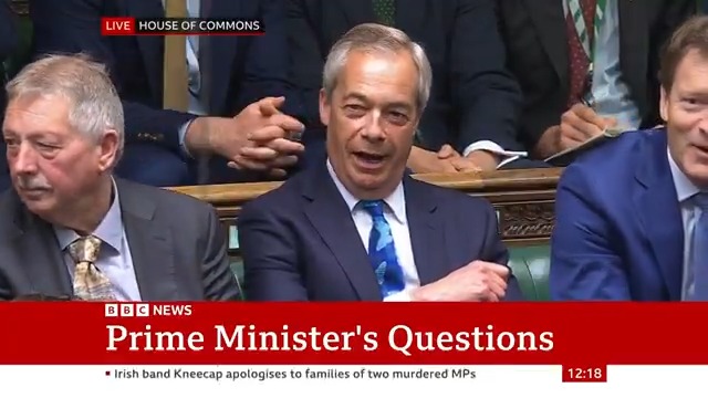Was “smash the gangs” only an election slogan? Reform UK leader Nigel Farage asks People smuggling is a "vile trade" and we must "take control of our borders", PM Keir Starmer says #PMQs