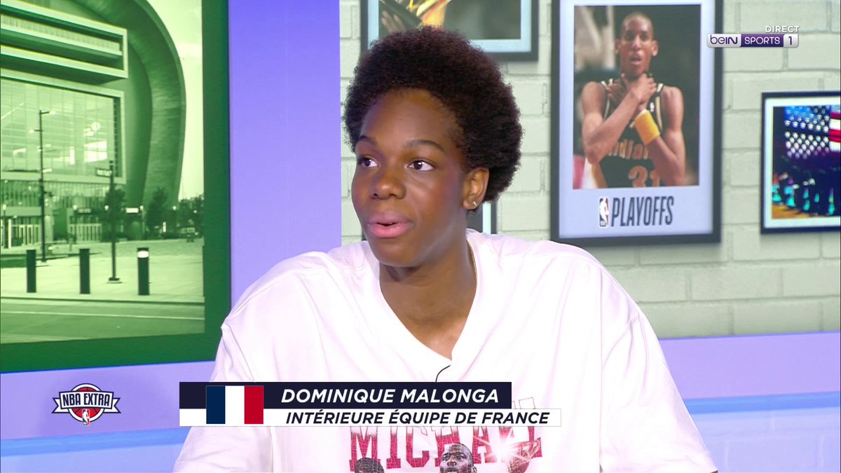 🏀 #NBAextra 🗨️ Dominique Malonga : "Je sentais que j'avais besoin de grandir ailleurs qu'en France. Je n'ai jamais eu peur de partir, pour moi c'est vraiment la suite logique"