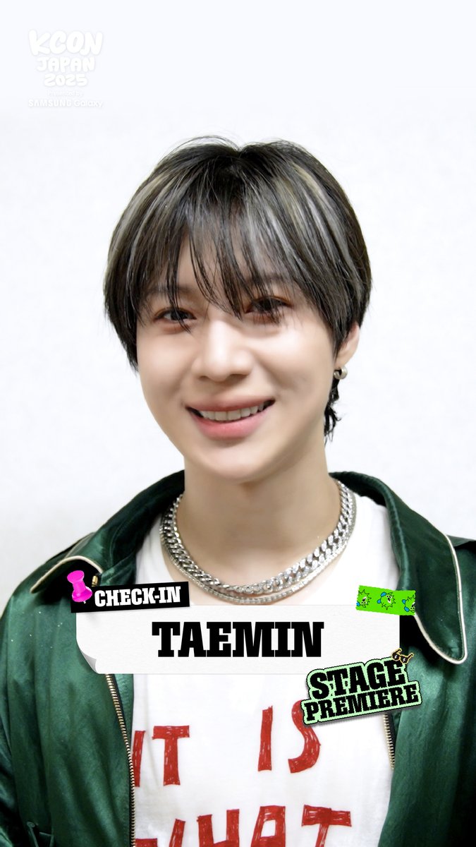 [#KCONJAPAN2025] #TAEMIN CHECK-IN 💎KCON JAPAN 2025 TAEMIN appears💎 First time performing a special stage…? Can we recieve this much content? 🥺🩵 💎KCON JAPAN 2025 TAEMIN 登場💎 放送されたことないステージまで公開…？ こんなにたくさんもらっちゃってもいいんですかね🥺🩵 💎KCON JAPAN 2025 태민 등장💎 방송에서는 보여준 적 없는 무대까지…? 이렇게 다 퍼줘도 되는겁니까🥺🩵 - 𝑇𝑜𝑜 𝑐𝑢𝑡𝑒 𝑡𝑜 𝑝𝑎𝑠𝑠 𝑢𝑝! KCON OFFICIAL MD 🛍️ - My own special luck at KCON ONLINE KUJI 🍀 - GENERAL SALE 🎟 🔗 TICKET INFO - The Fastest Way to Meet Your Fav Artists KCON FAST PASS 🎫 - ✅ For more information about KCON, visit Mnet Plus APP / ! - KCON JAPAN 2025 MAY 9-11 Makuhari Messe Let's #KCON