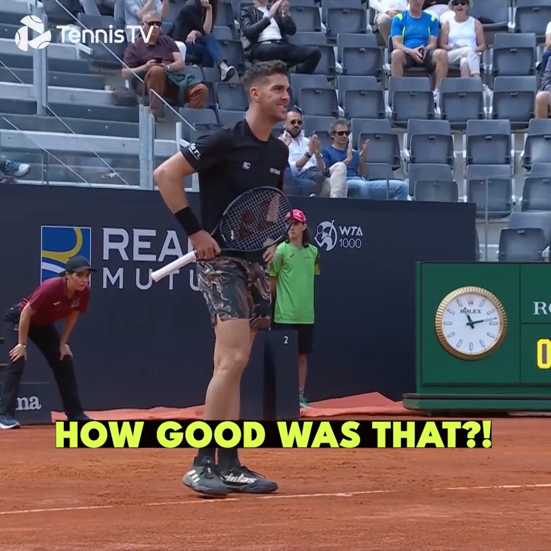 🇮🇹Rome 2023 Le coup droit « squash » envoyé par Jannik Sinner face à Kokkinakis 😳 La légende raconte que l’Australien cherche toujours à comprendre ce qu’il s’est passé 👀
