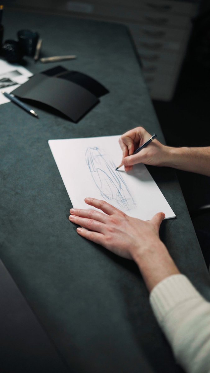 From the first sketch to the final silhouette, every line tells a story. Witness the birth of a roadster like no other – the BUGATTI W16 MISTRAL. #BUGATTI –