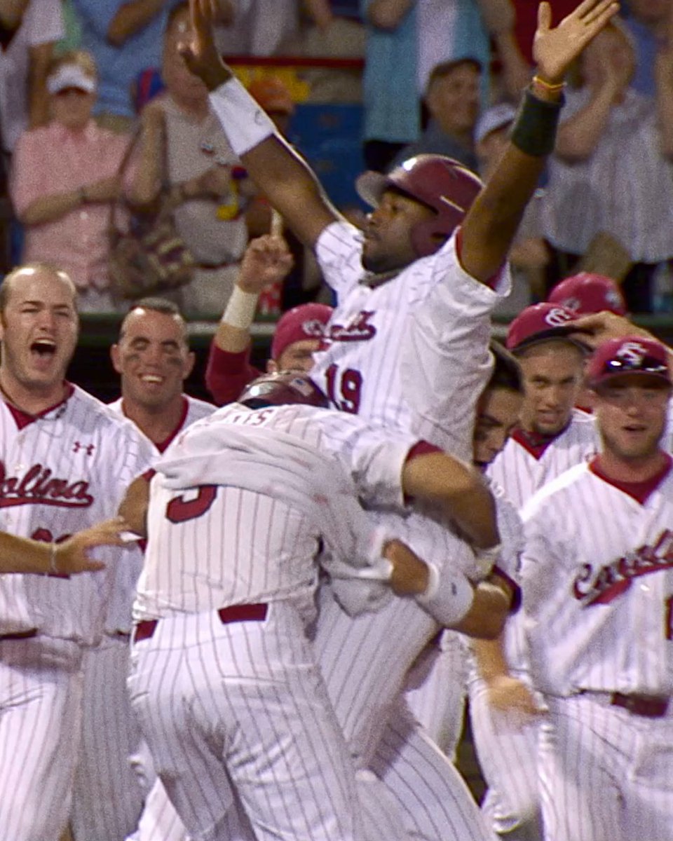 BACK-TO-BACK FOR THE GARNET AND BLACK 🏆 This is the inspirational story behind @GamecockBasebll's legendary run. SEC Storied: In Spirit debuts May 14 on SEC Network.