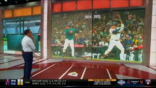 Jorge Polanco recorded all 5 RBI for the Mariners in their 5-3 win over the Angels yesterday! Mark DeRosa takes a look at Polanco's scorching hot start and the adjustments he has made closing off his stance more this season. #MLBCentral | #TridentsUp