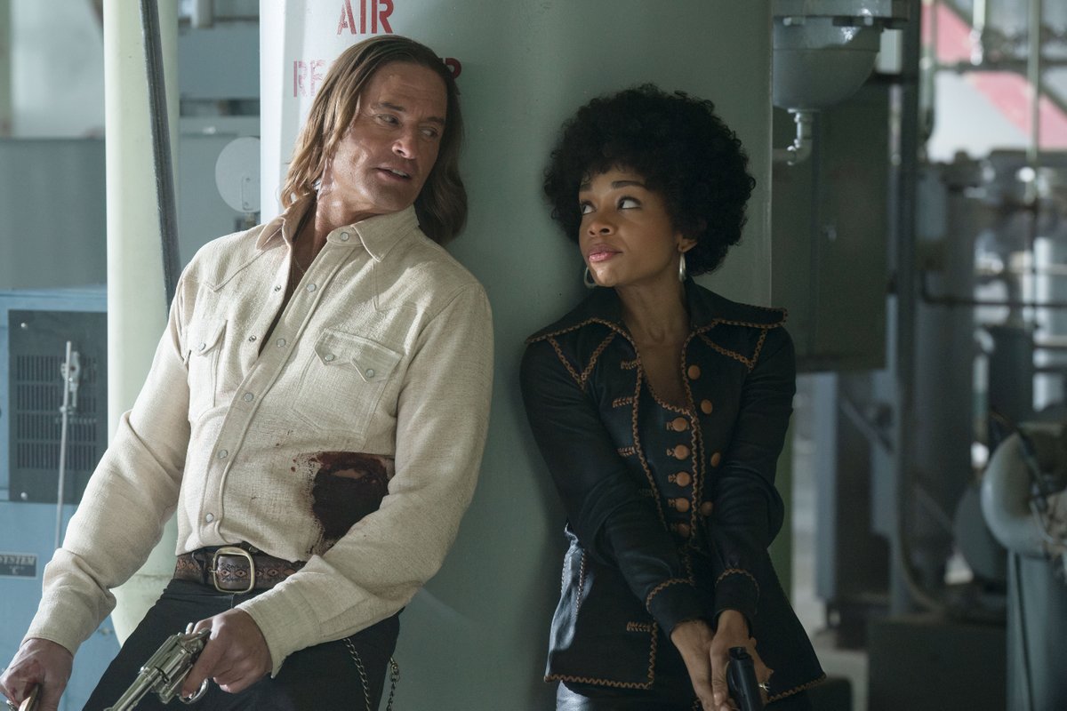 All vengeance, no brakes. From J.J. Abrams and LaToya Morgan, #Duster premieres May 15 on Max.