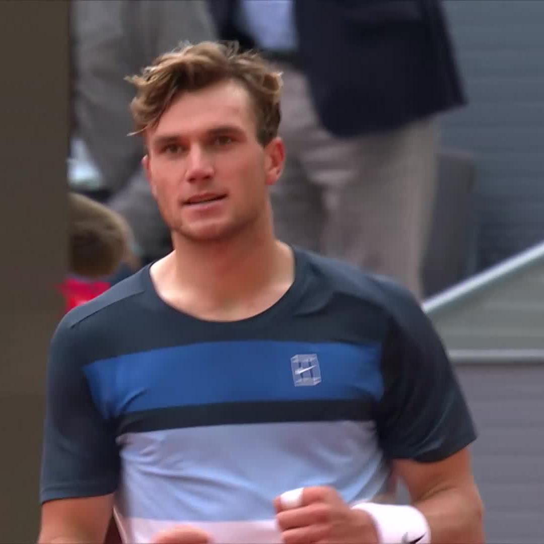 A statement performance 😲 jack draper powers past Paul 6-2 6-2 in just over an hour! #MMOpen