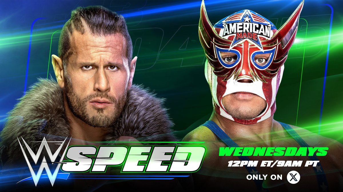 TODAY on #WWESpeed! It's @Lx $helley vs. Grande Americano — winner advances to the #WWESpeed Championship! Who will be Dragon Lee’s next challenger? 😤
