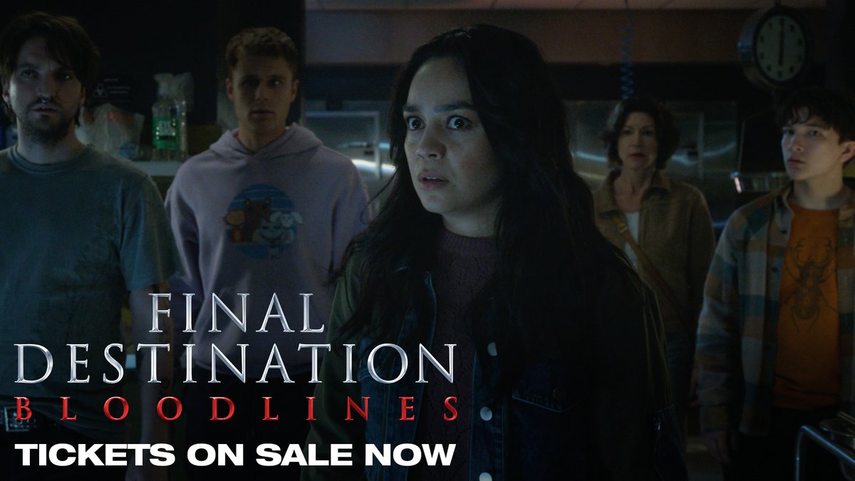 Death doesn’t like to be cheated. Tickets are on sale now for Final Destination Bloodlines - Only in Theaters and IMAX May 16. #FinalDestination #FilmedforIMAX