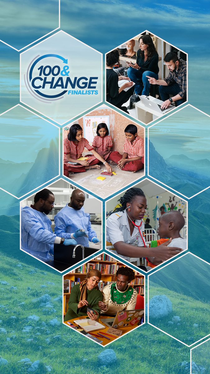 🎉 Meet the 2025 #100andChange Finalists! 100&Change is a competition for a single $100M grant to help solve one of the world's most critical social challenges. These five teams each propose a bold solution to a critical problem of our time. Learn more: 🎥: Survival Media Agency